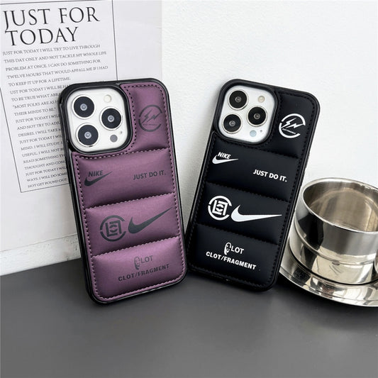 Collaboration Streetwear Sneaker Design  Puffer iPhone case