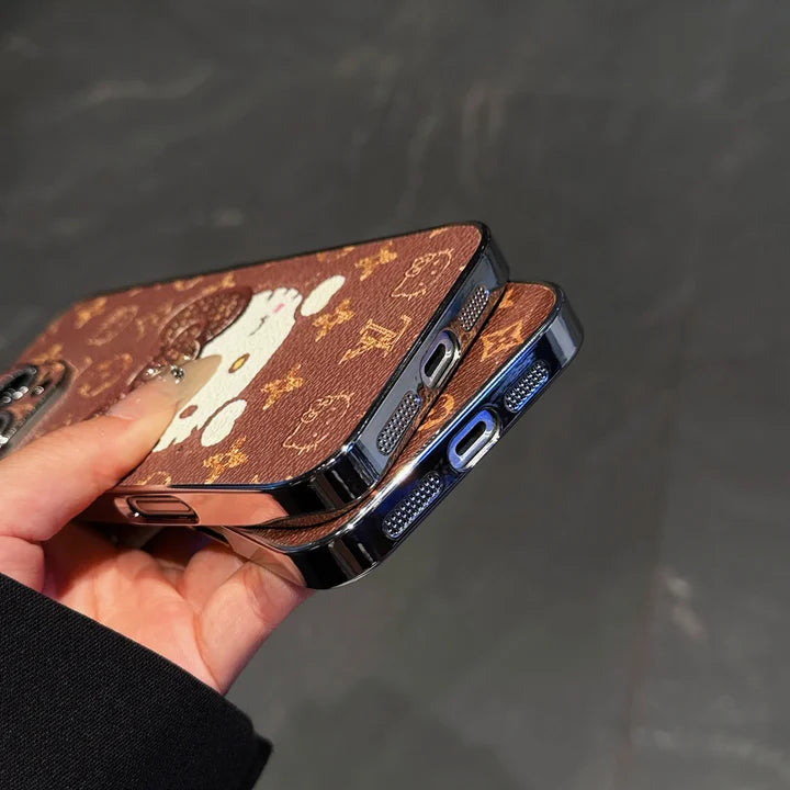 Cute Luxe Kitty iPhone Case