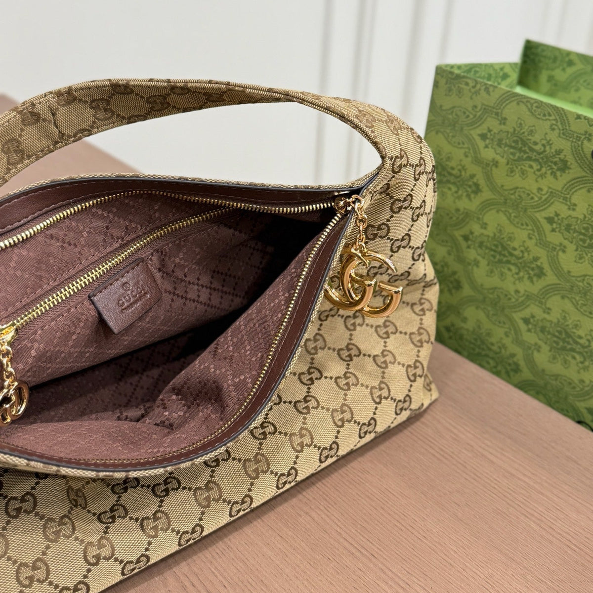 Canvas Infinity Large Shoulder Bag