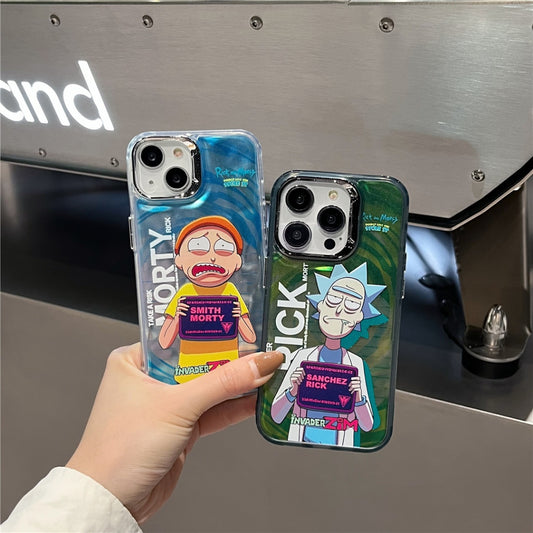 Rick & Morty Mugshot iPhone Case