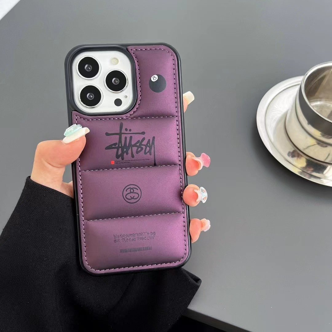Streetwear Eight ball Logo Puffy iPhone case iPhone 11 - 17