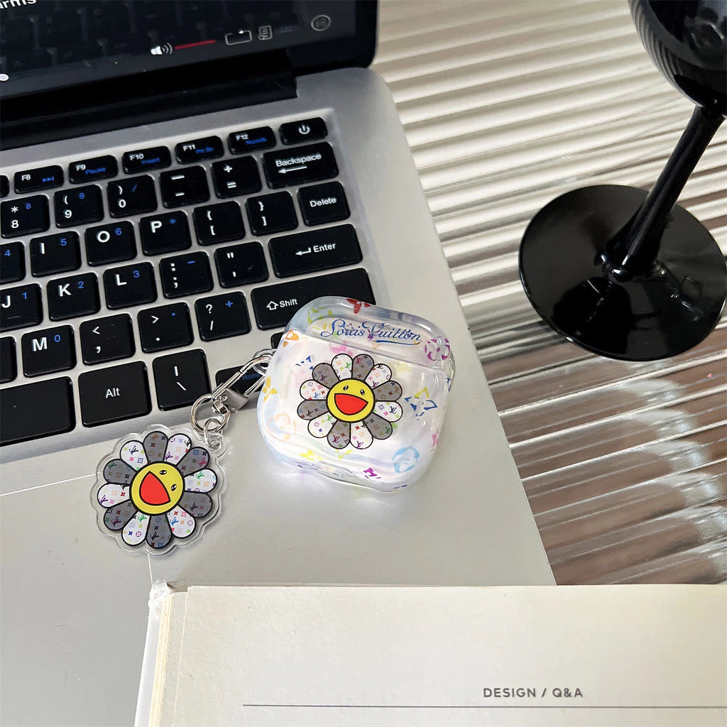 🌸🎧 Kawaii Flower AirPods Case
