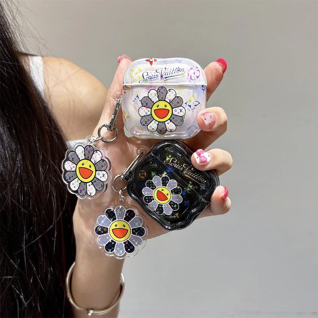 🌸🎧 Kawaii Flower AirPods Case