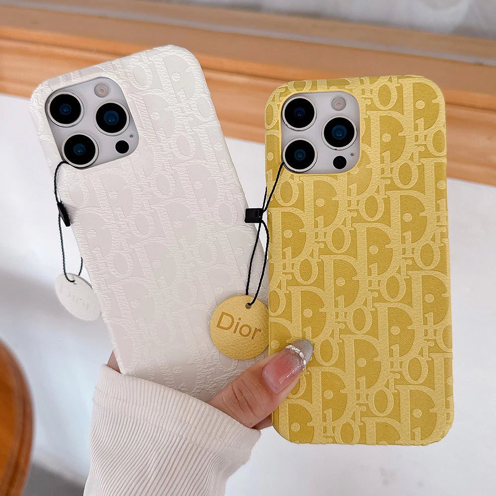 Luxe Soft Touch iPhone Case Patterned