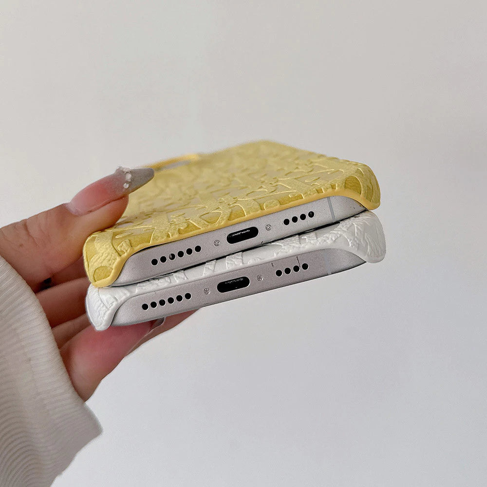 Luxe Soft Touch iPhone Case Patterned