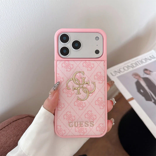 Luxe Logo Monogram iPhone Case - 6 Colors