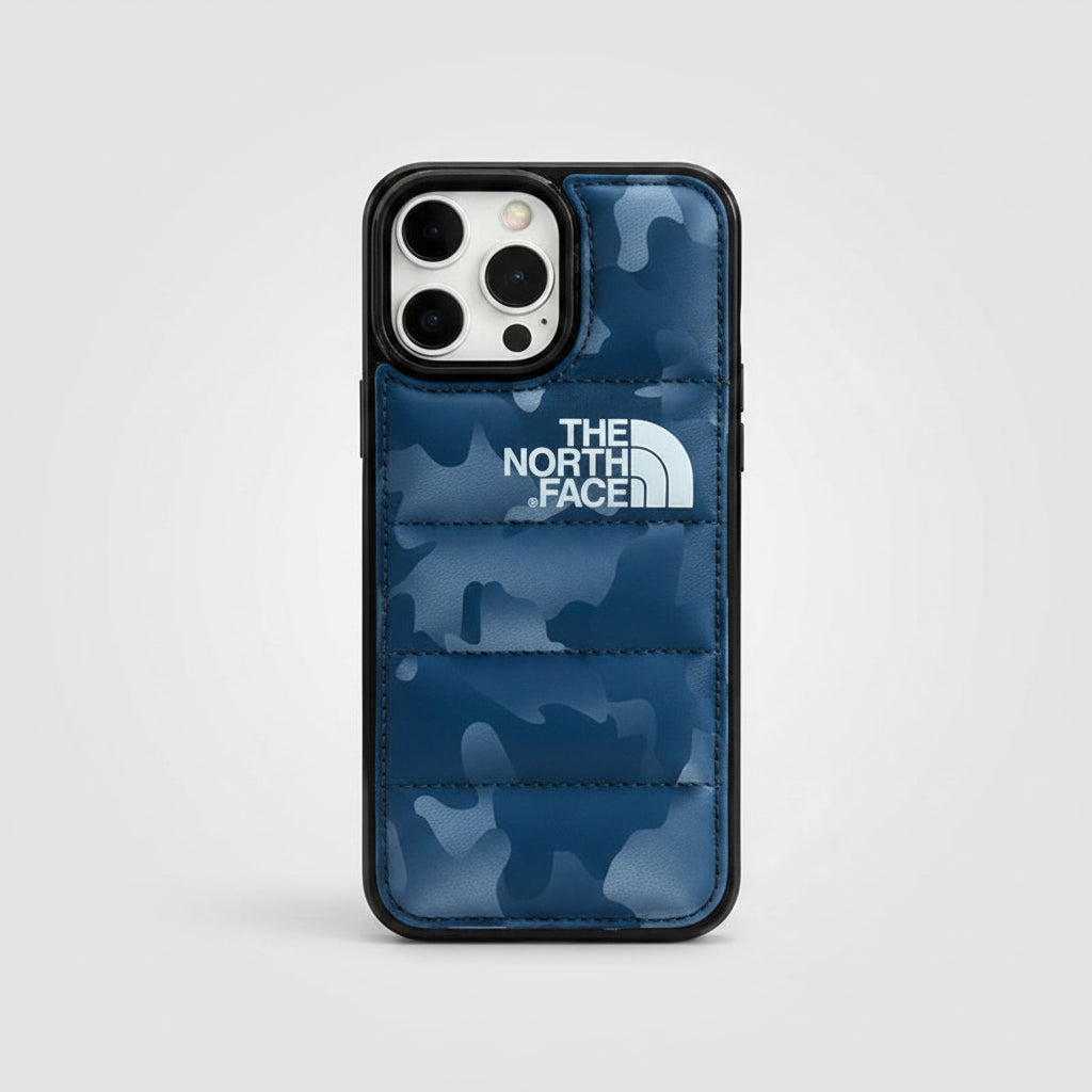 Light Camo iPhone Puffer Case