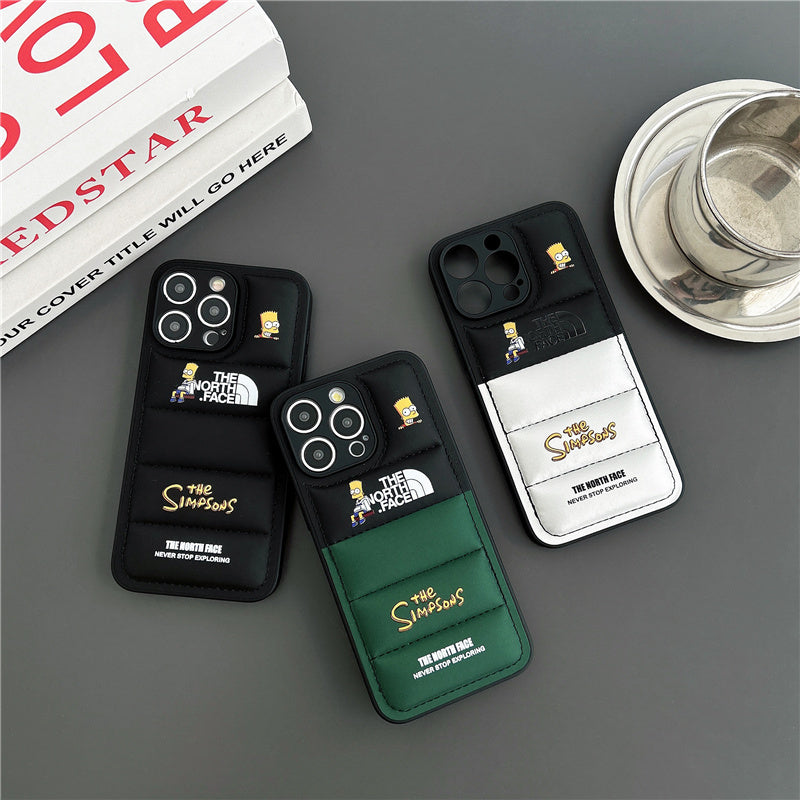 Simpsons NF Puffer iPhone case