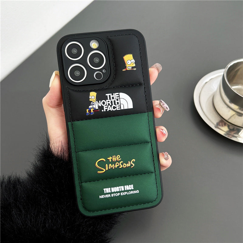 Simpsons NF Puffer iPhone case