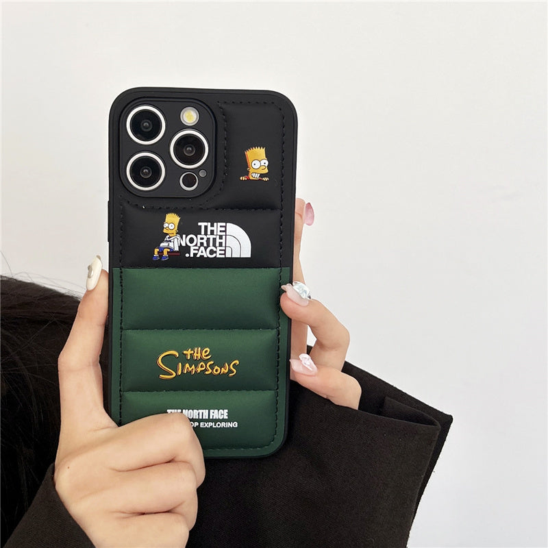 Simpsons NF Puffer iPhone case