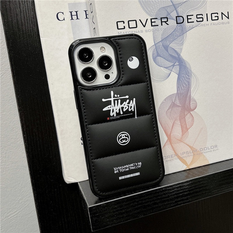 Streetwear Eight ball  Puffy iPhone case
