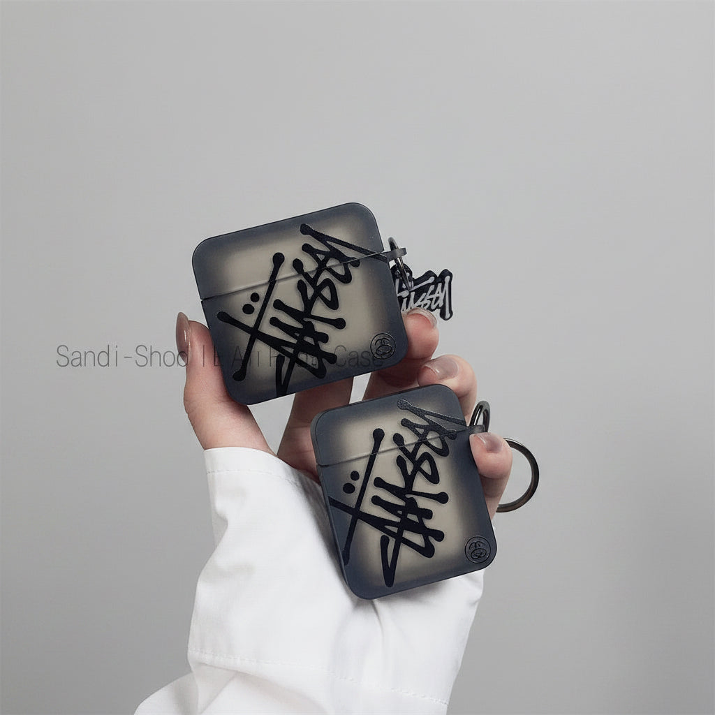 Streetwear Stussy style AirPod Case
