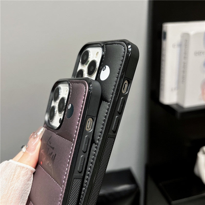 Streetwear Eight ball  Puffy iPhone case
