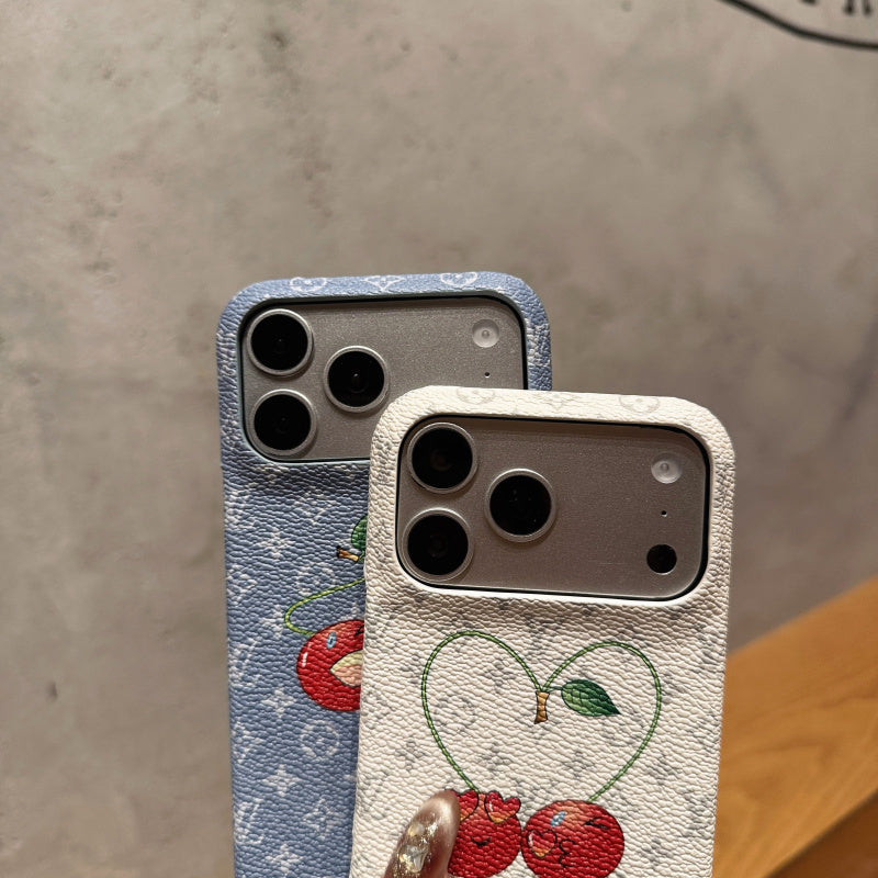 Cherry Canvas iPhone case