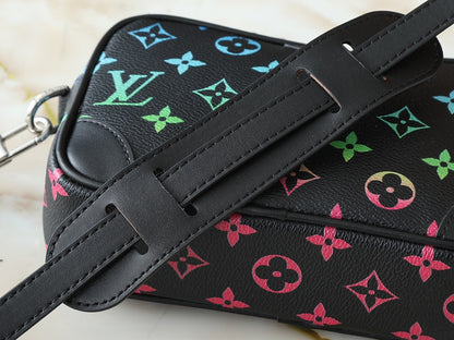 Monogram Iridescent Wearable Wallet Shoulder Bag