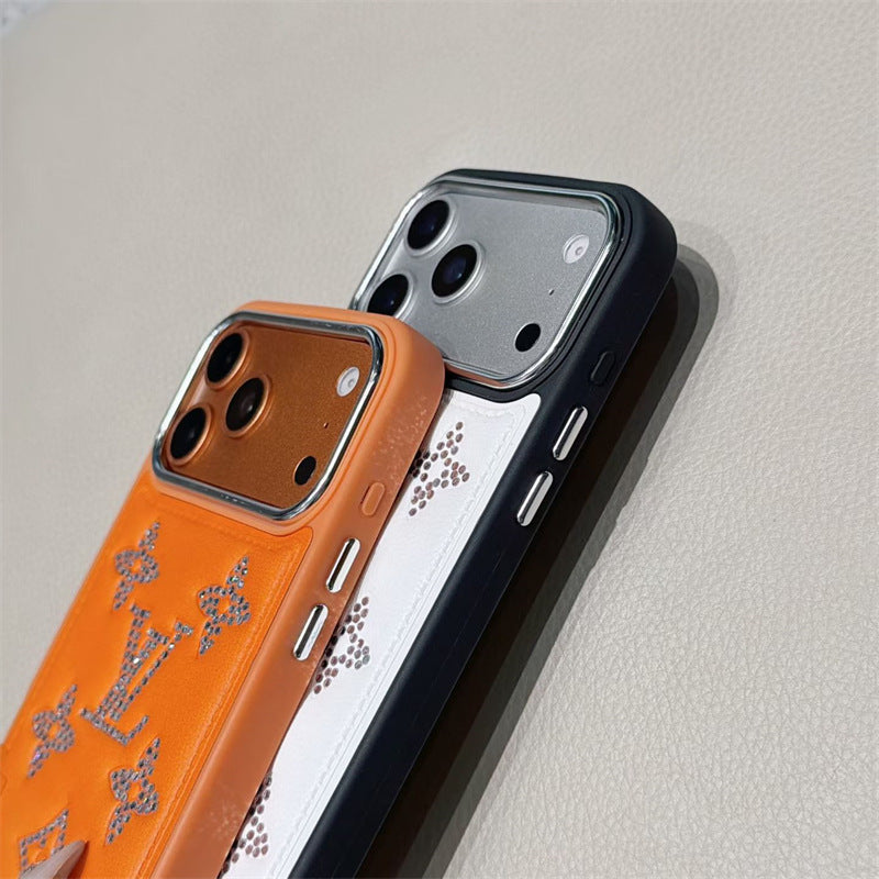 Luxe Crystal Monogram  iPhone Case