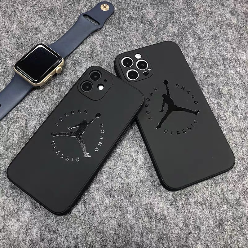 All Black Jordan iPhone case