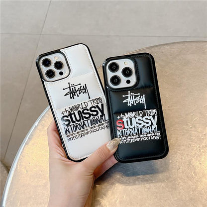 Streetwear Stussy Style  Puffy iPhone case