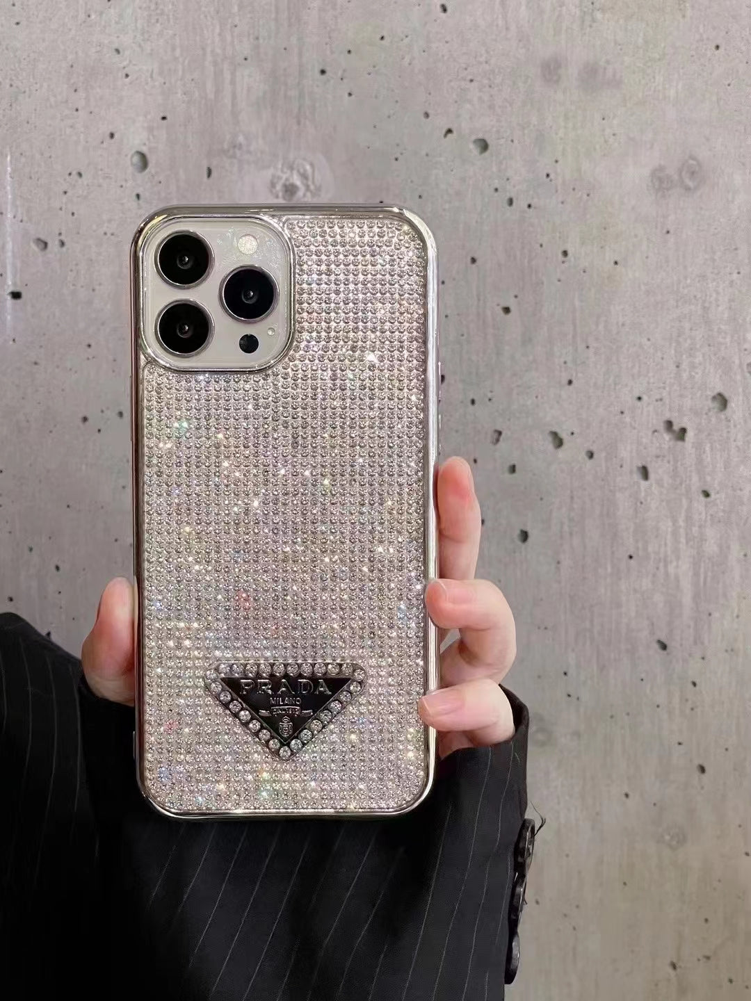 'So Glam" Milano Diamante iPhone Case