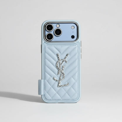Luxury Saint iPhone Case - Blue