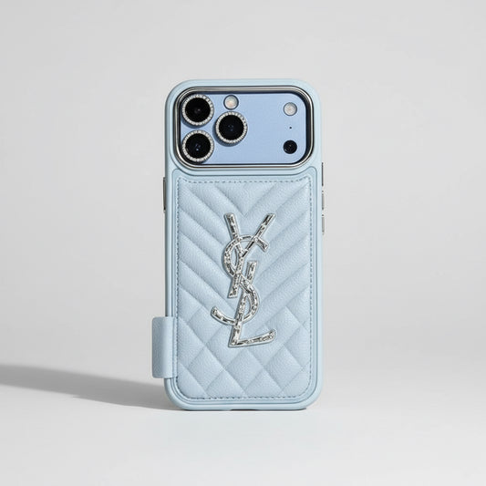 Luxury Saint iPhone Case - Blue