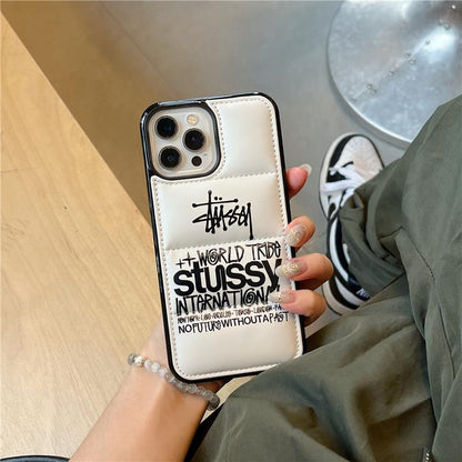 Streetwear Stussy Style  Puffy iPhone case