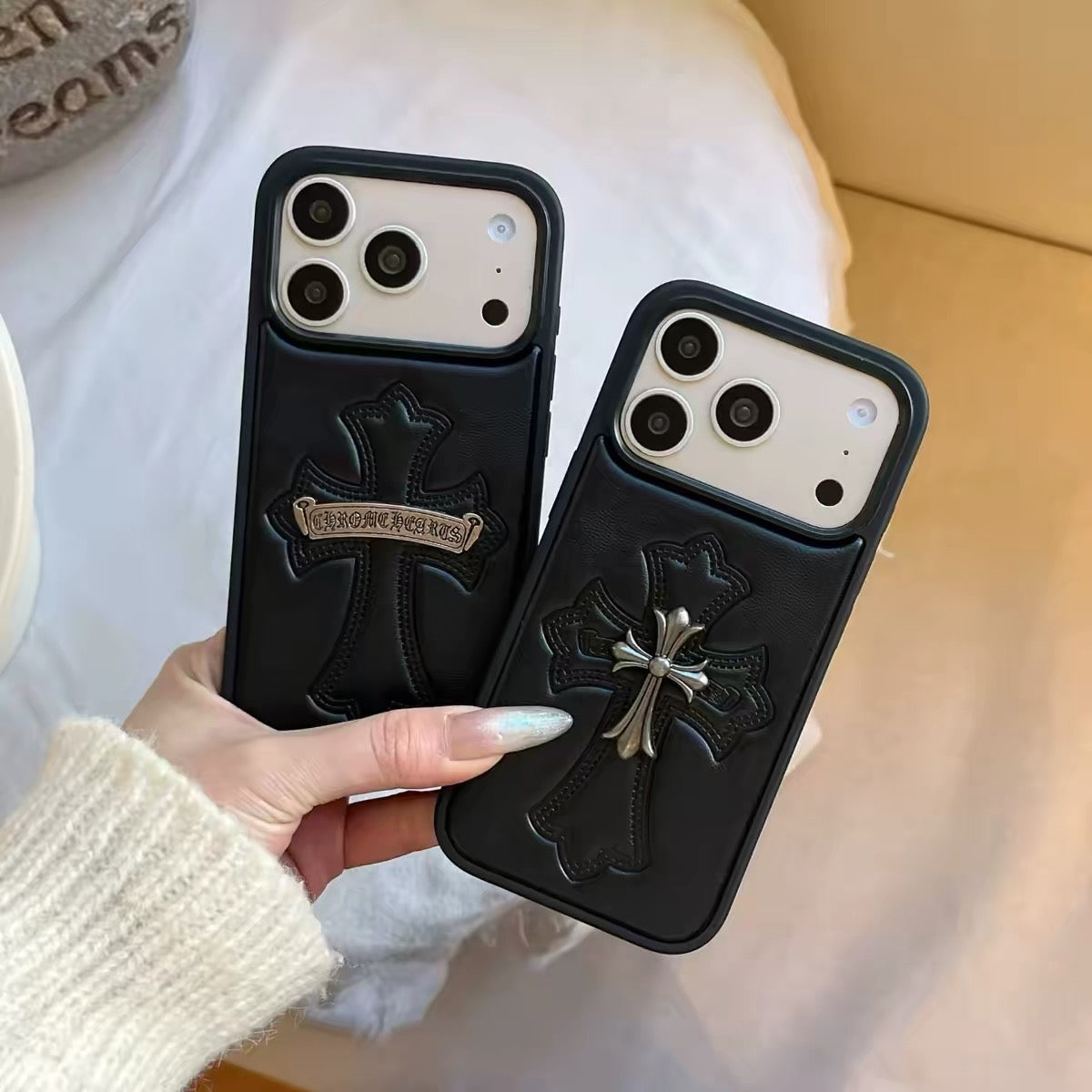CR Heart Cross iPhone Case
