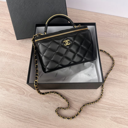 VIP Luxury Quilted Vanity Bag