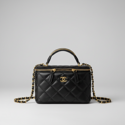 VIP Luxury Quilted Vanity Bag