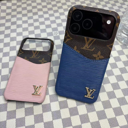 Luxe Textured Card Pocket Case — iPhone 11 –17