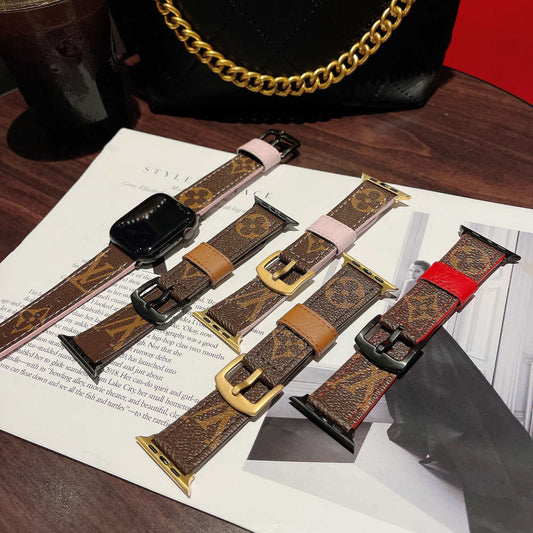 Colored Monogram Watch Strap