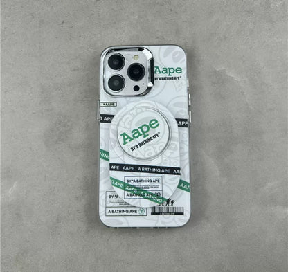 AApe Streetwear MagSafe iPhone case with grip