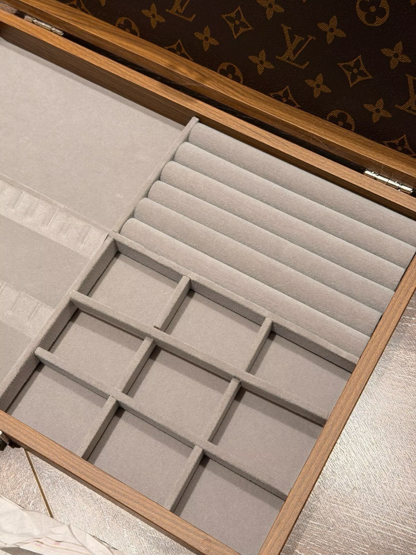 Luxury Monogram Jewelry Box