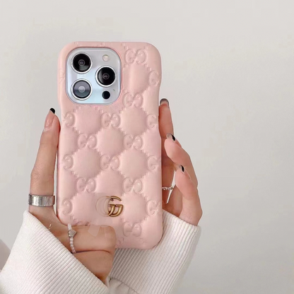 Embossed G iPhone Case