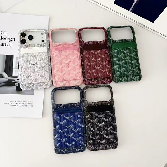 Patterned MagSafe Case with Detachable Card holder