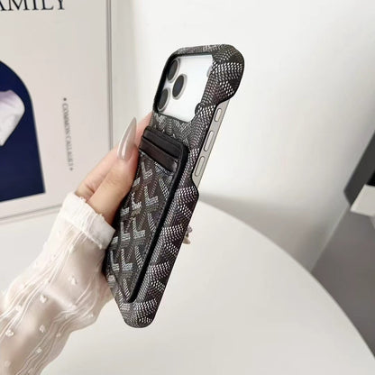 Patterned MagSafe Case with Detachable Card holder