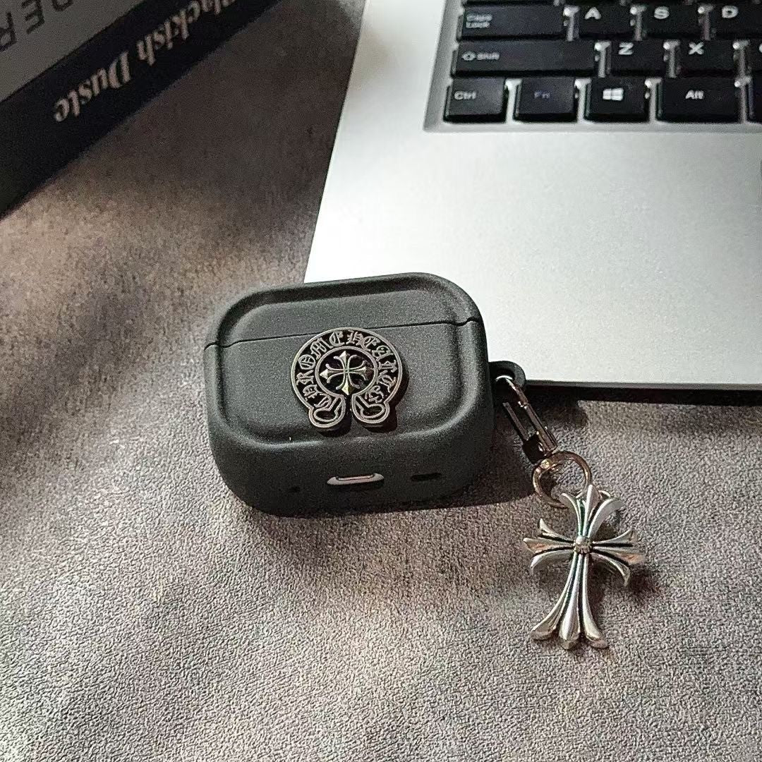 Cross Design  AirPod Case with Charm