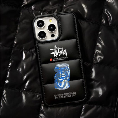 Streetwear Can Design iPhone Puffer Case