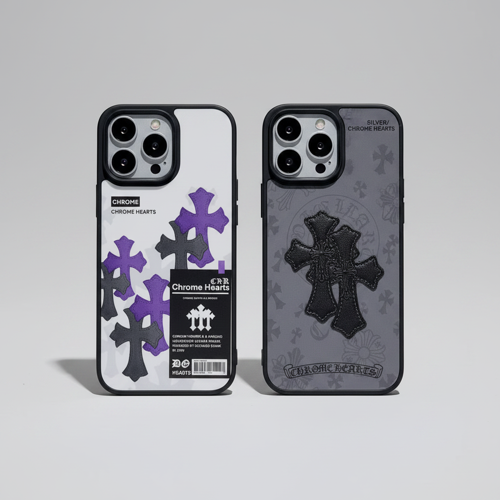 CR Heart  Streetwear Side Design iPhone Case
