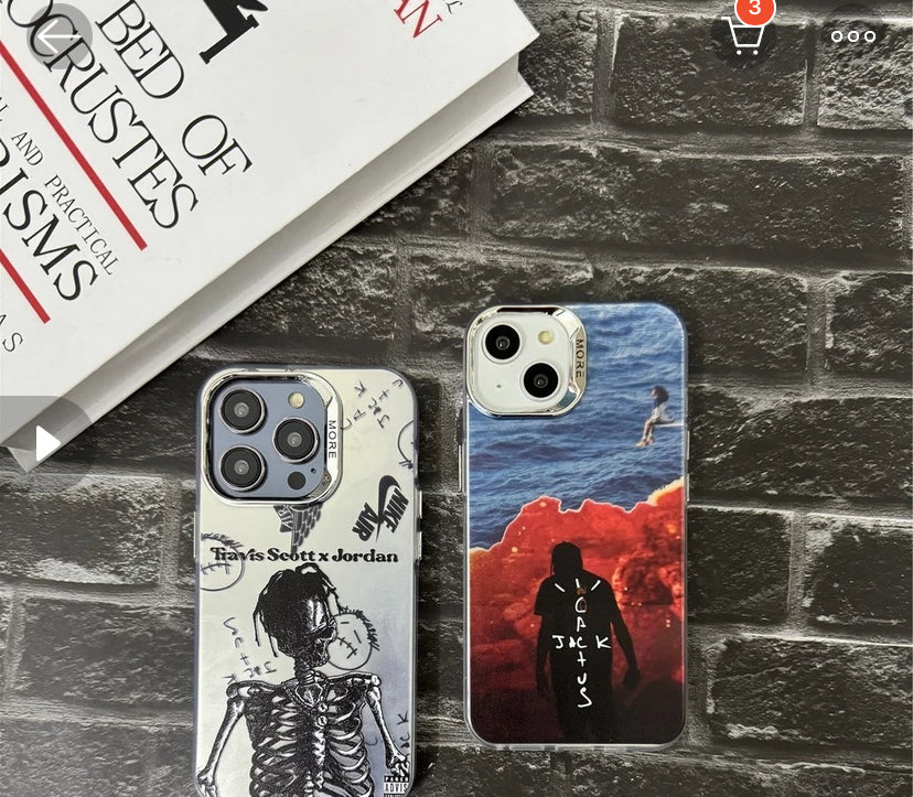 Travis Scott Cactus Jack Design iPhone Case