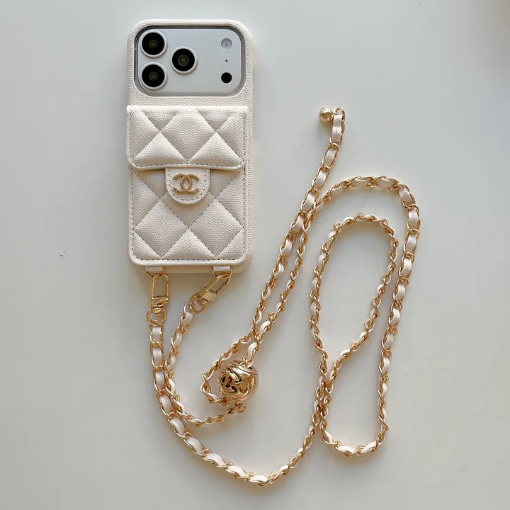 Luxury Quilted iPhone Case With Chain