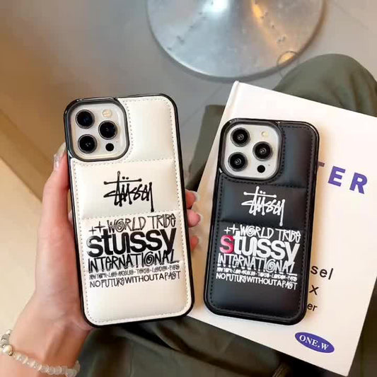 Streetwear Stussy Style  Puffy iPhone case