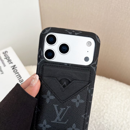LV Luxe Monogram MagSafe Case & Card Holder