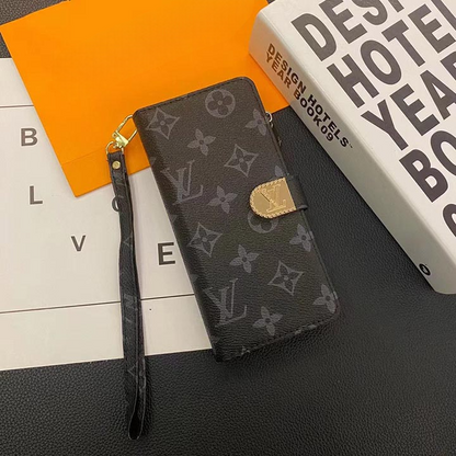 Luxury Designer Wallet Phone Case – Zip Pouch + Card Holder