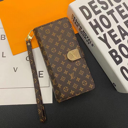 Luxury Designer Wallet Phone Case – Zip Pouch + Card Holder