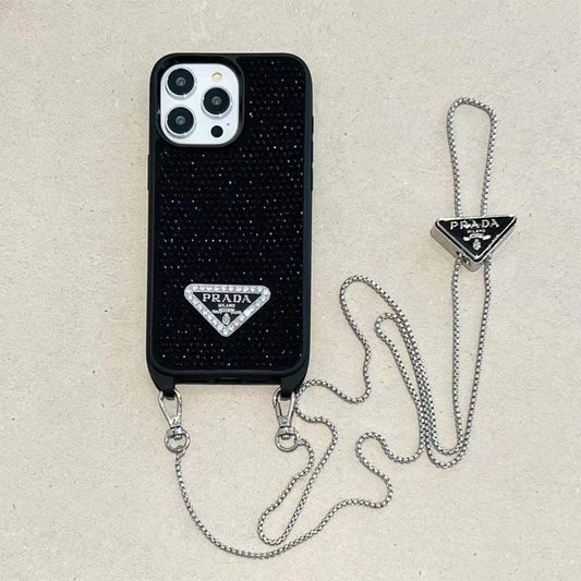 Luxury Sparkle Case with Chain