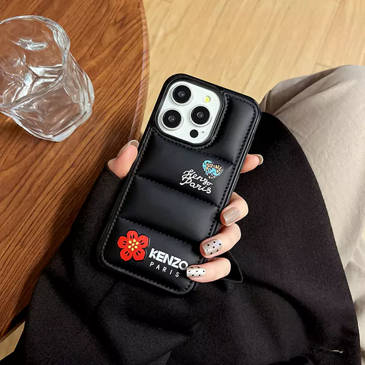 Puffy Luxe Flower Phone case - iPhone & Samsung