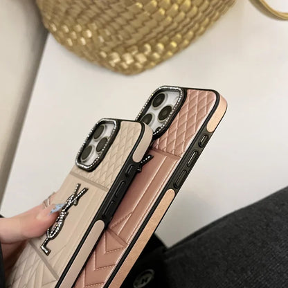 Luxe Quilted Faux Leather Case