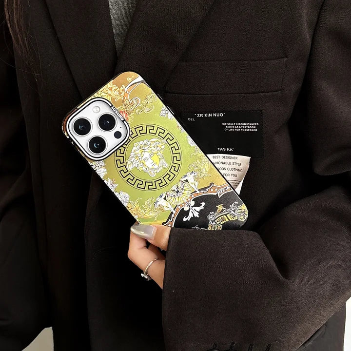 Medusa Black & Gold  iPhone Case