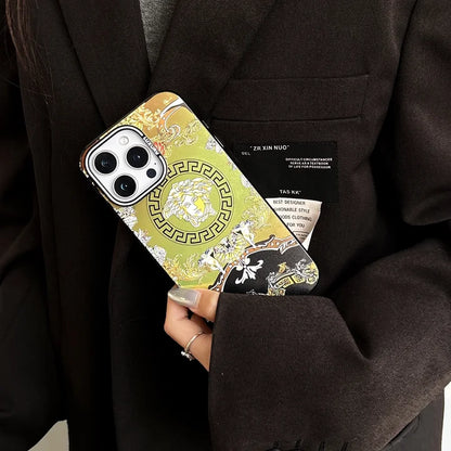 Medusa Black & Gold  iPhone Case
